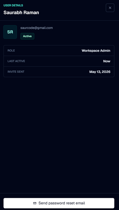 User Details